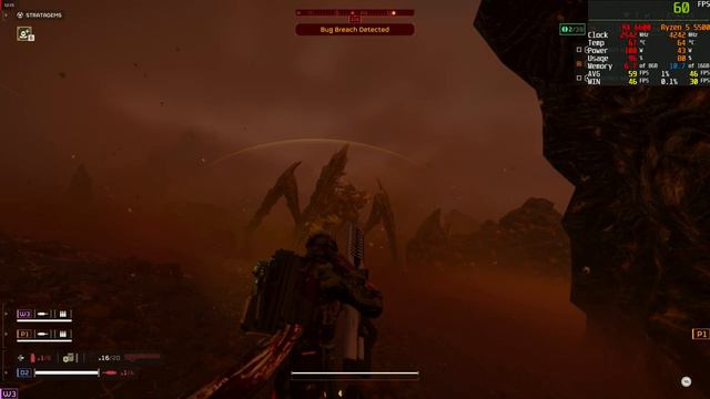 HELLDIVERS 2 - RX 6600 / Ryzen 5 5500 / 16GB RAM | BenchmarKing Optimized Settings