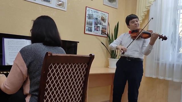 Какажанов Александр, ДШИ №12, З  Абреу «Тико тико»