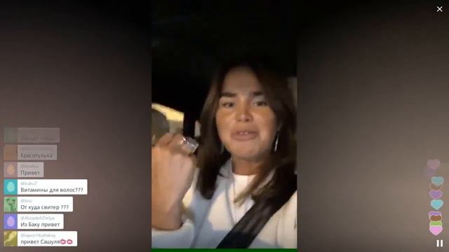 Алекса тестирует украшения своего бренда / Перископ Чвиковой 2016 на TopPeriscope.Ru