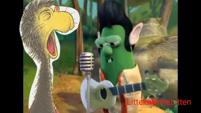 Youtube Poop: Larry Cheats On Petunia By Becoming An Elvis Impersonator (Collab Entry)