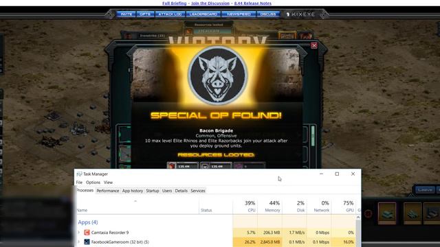 War Commander : Confirmation About Memory Bug, It's Limited (3000) MB