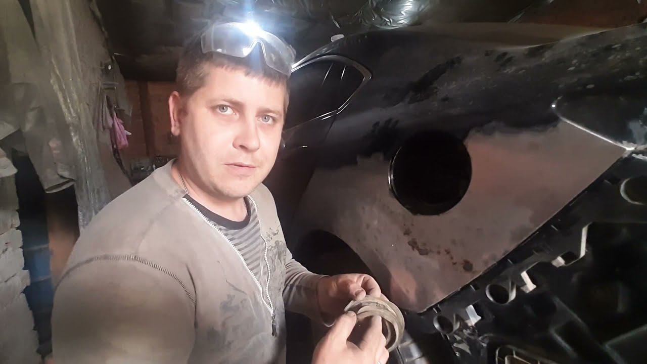 ремонт и покраска мазда 6 с пробегом почти 900000. и первое знакомство с нашим будущим проектом.