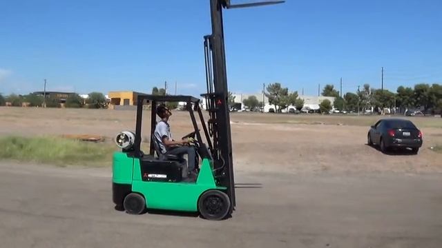 1994 Mitsubishi FGC25 - 5000lb Capacity LP Forklift For Sale In Phoenix, AZ