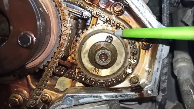 Замена и установка цепи ГРМ