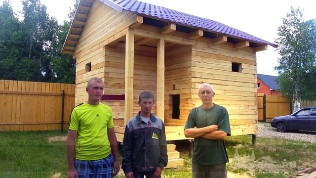 Отзыв - баня из бруса