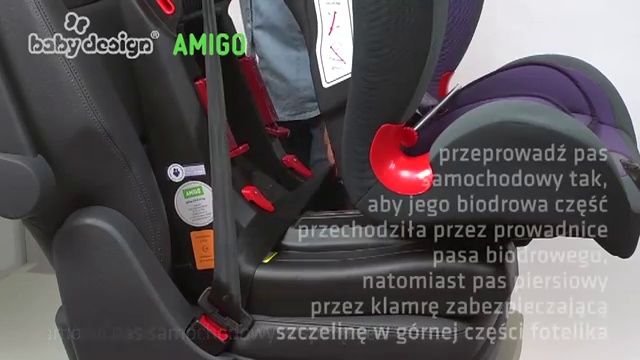 Автокресло Baby Design Amigo
