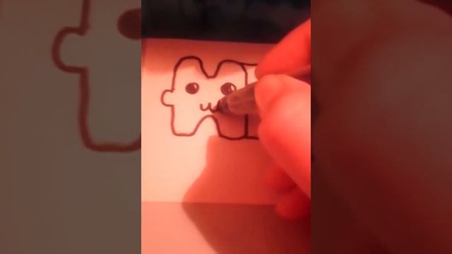 Как нарисовать пазлы))