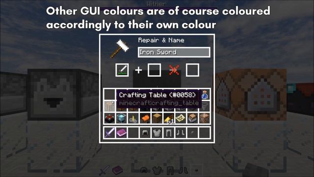 ☿ TRANSPARENT CLEAR GUI Resource Texture Pack Module 16px | Minecraft 1.11 | INFINITUDE | LapisDemo