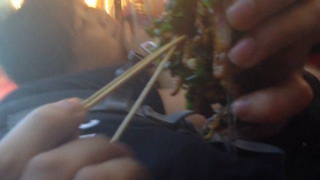 Путешествия по Китаю, пробуем жареных насекомых