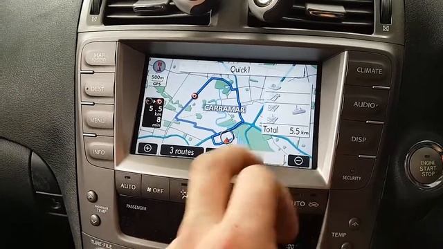 WRECKING 2007 LEXUS IS250/IS250C 2.5 AUTOMATIC (C25921 SATNAV)