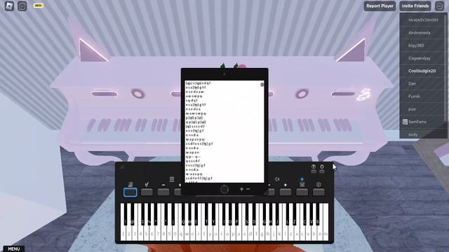 ANOTHeR LOVE ROBLOX PIANO COVER- BAD