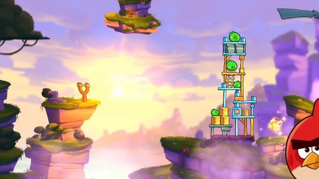 Впервые играю в Angry Birds 2 прохождение 1#