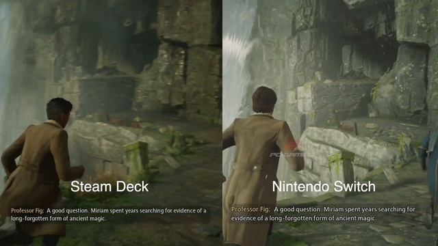 Steam Deck Vs Nintendo Switch - Hogwarts Legacy
