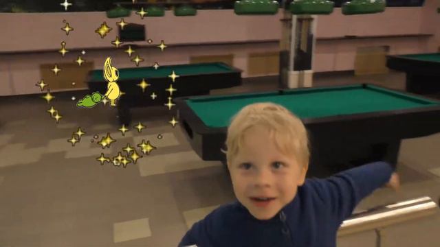 #Играем в боулинг  #Монстрики