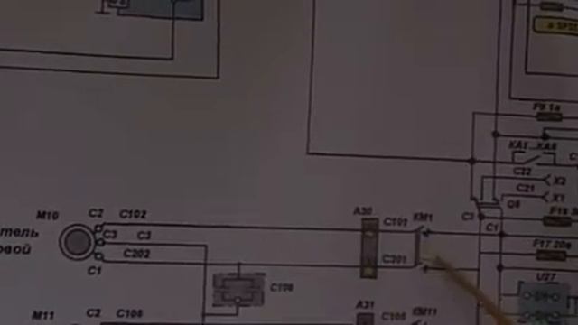 Схема 3ЭС5К Включение Пускового двигателя