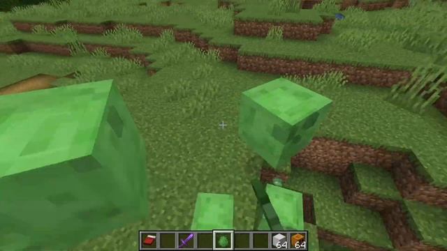 ГОЛЕМ против СЛИЗНЕЙ Майнкрафт  GOLEM Vs SLUGS Minecraft