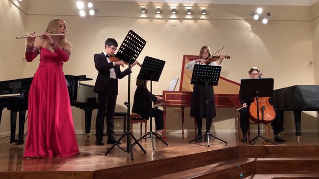 G. Pergolesi - Flute Concerto In G Major, 2.movement - Adagio, Barokni Ansambl Bersa