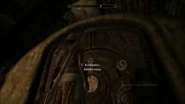 Skyrim-Ветреный Пик Храм Святилище Дверь