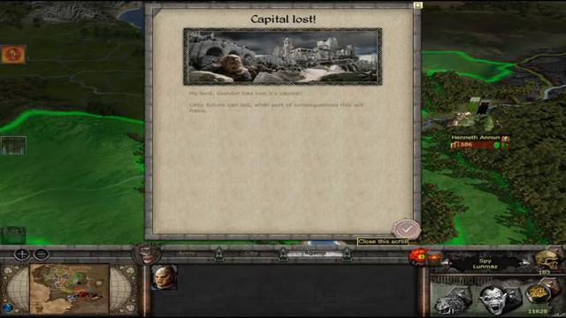 Medieval II: Total War -Third Age Mod, Mordor Campaign Part 10