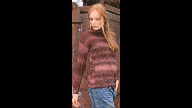 Меланжевый Джемпер Спицами - 2019 / Meringue Sweater With Knitting Needles