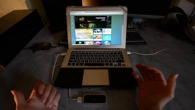 Test du Leap Motion 2013 - MacBook Air Haswell 13'3