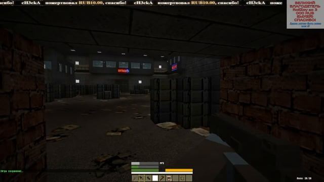 Военная карта в Minecraft CUSTOM NPCs: THE BATTLE ROOM!