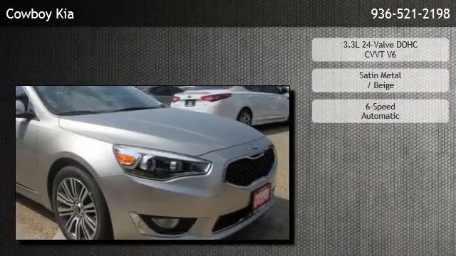 2014 Kia CADENZA Sedan Premium  - Spring