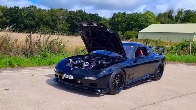 Mazda RX7 FD3S Efini Wheel And New Tyre Specs Set Up
