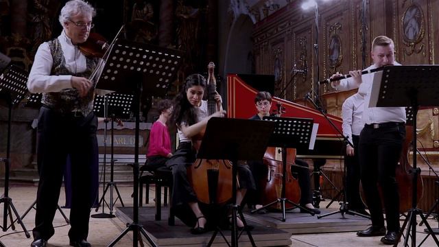 Georg Philipp Telemann | Concerto In A Major TWV 53:A2 (II) | L.Boulanger, D.Monti, S.Drózd, Kore