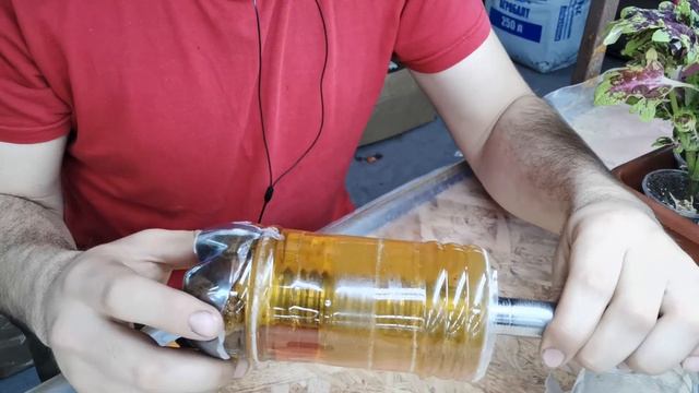 Подача удобрений на картофелесажалку своими руками!)