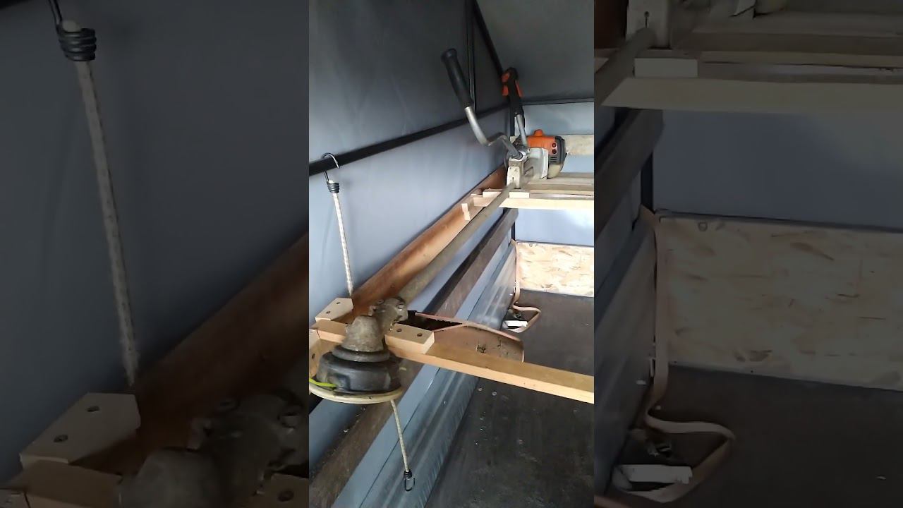 Перевозка триммеров в прицепе