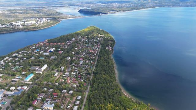 п. Падун  п. Энергетик Братская ГЭС с высоты DJI 0245