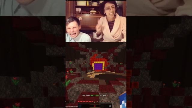 Видео+Паркур #Shorts #animation #майнкрафт #parkour #trend #ган13 #gan13 #рек