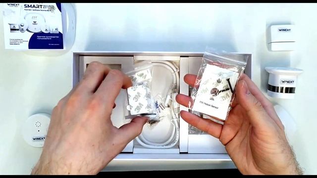 Распаковка комплекта приборов безопасности Winext