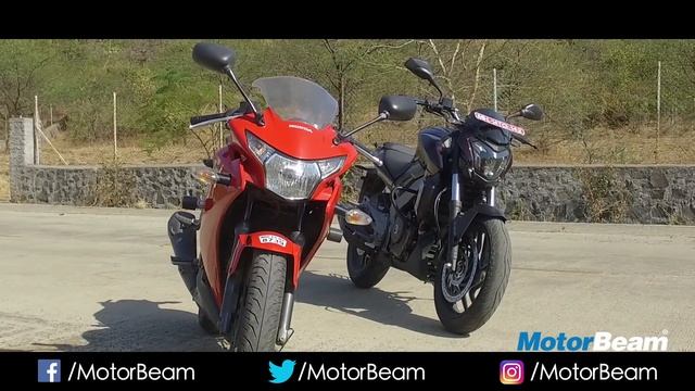 2017 Honda CBR250R Vs Dominar 400 | MotorBeam