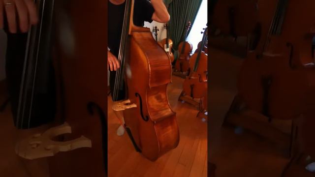 Cremona Model Double Bass With Over 40 Years Old Wood Played By Clark Johnston, Info At Flocello.co