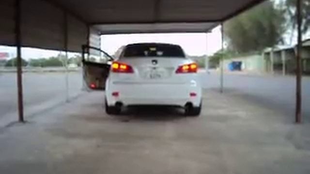 Lexus Is300 2008 Invidia Muffler Exhaust Catback .AVI