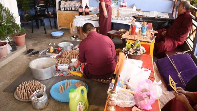 Пуджа у буддистов #буддизм #пуджа #дарджилинг