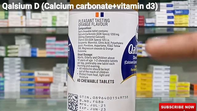 Low In Price High In Calcium Plus Vitamin D3 Tablets | Sasti Or Achi Calcium Vitamin D3 Tablets