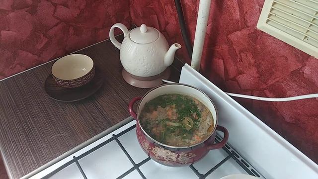 Грибной суп - приятного аппетита!