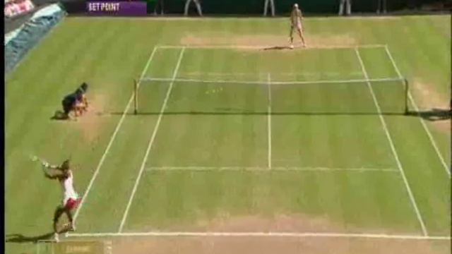 Вторая часть тай-брейк. Шарапова - Уильямс первый сет