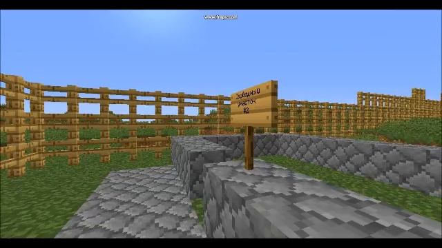 Мой город в игре Minecraft На серве MinecraftOnly