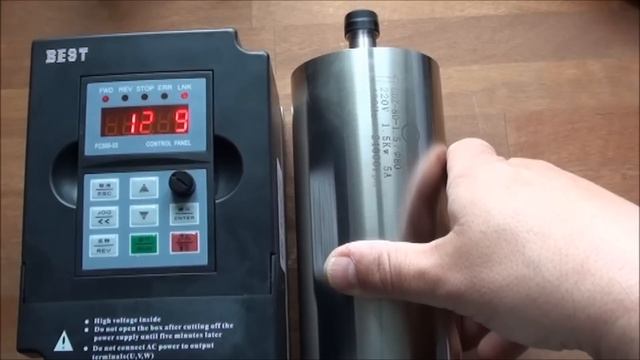 Controlling BEST FC300 Frequency Inverter With AKZ250 USB CNC Motion Card