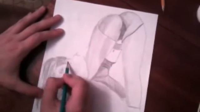 Рисунок Девушки Карандашом