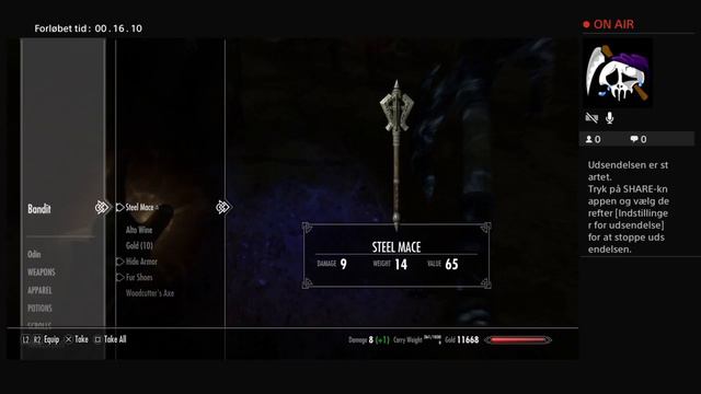 Dansk Skyrim Med Far Med Mic Mods Og Chat (Odin) 113