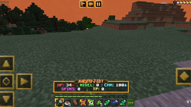 Lp Майнкрафт ПЕ Naruto Jedi V3.8 #1 | Начало |