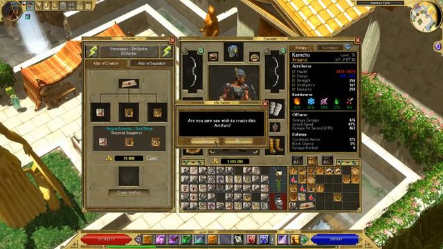 Titan Quest anniversary edition - Making artifacts