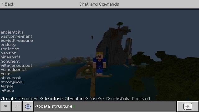 Minecraft Bedrock - How To Use The /locate Command (Mobile/Xbox/PS/Windows/Switch)