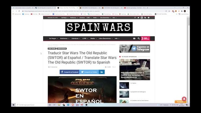 SWTOR EN ESPAÑOL - PORQUE NUNCA SE TRADUJO ? TODA LA INFORMACION !