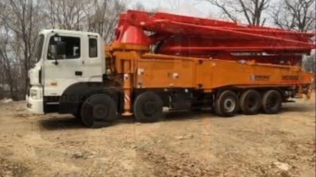 Автобетононасос 55м DongYang DMC-55M на Хундае 320